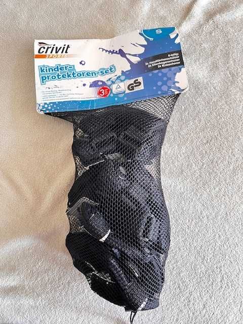 nowe ochraniacze dla dziecka w rozmiarze s crivit