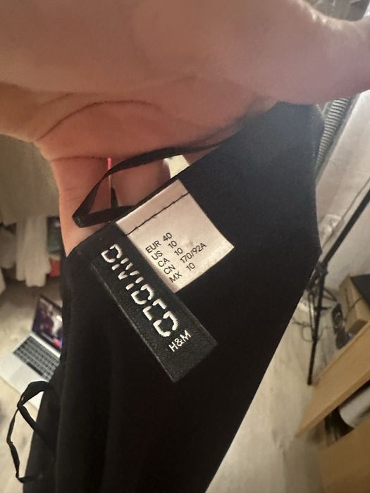Ciemna narzuta H&M | 40 L | wada niewidoczna podczas noszenia