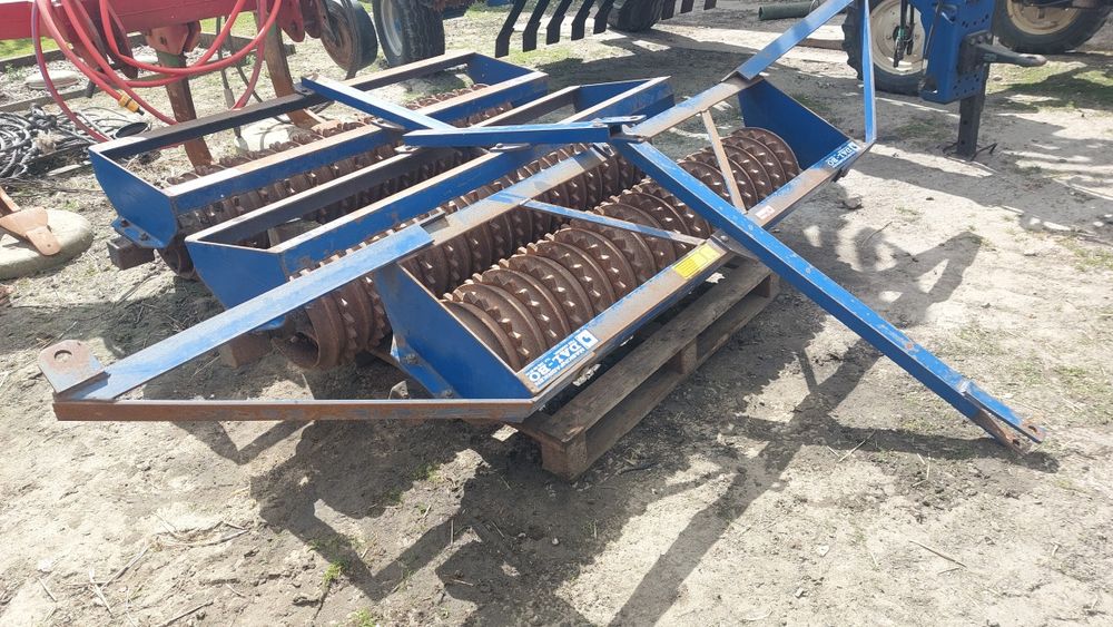 Wał posiewny DALBO  pierścienie Cambridge  4,65 m  szerokości  super stan  orginał DALBO