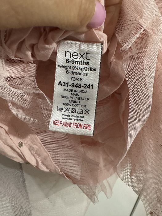 Sukienka   tiul next impreza roczek