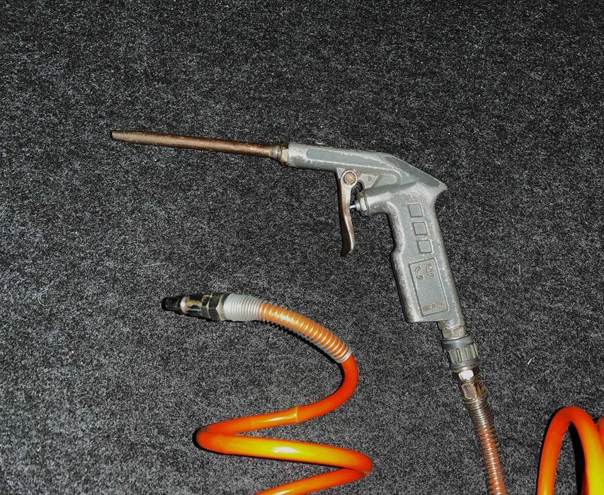 Pistola de Ar Comprimido e Mangueira