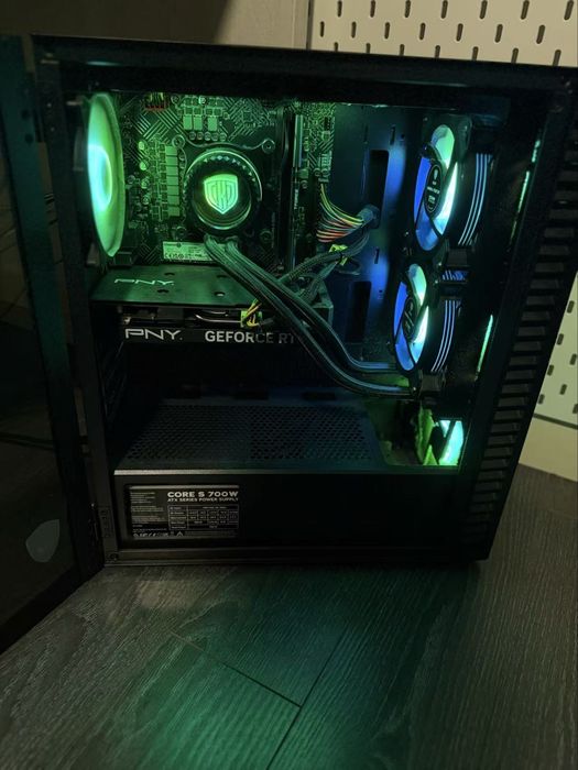 PC Gaming Completo RTX3060, RGB e Watercooling