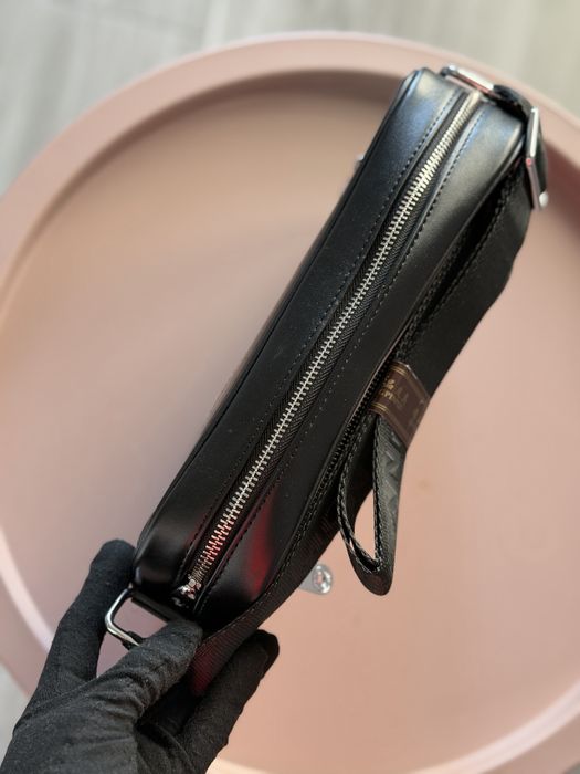 Чоловіча мужская шкіряна сумка барсетка Mont Blanc