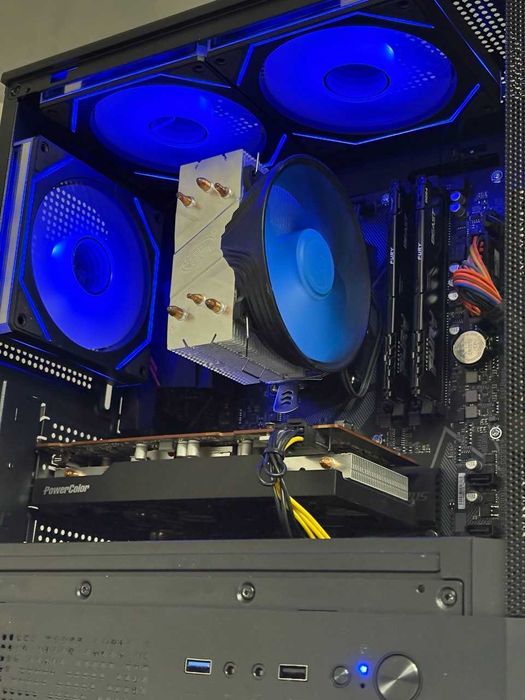 Iгровий ПК Ryzen 5 5600 / RX 6600 XT (як 3060) / 16GB ddr4