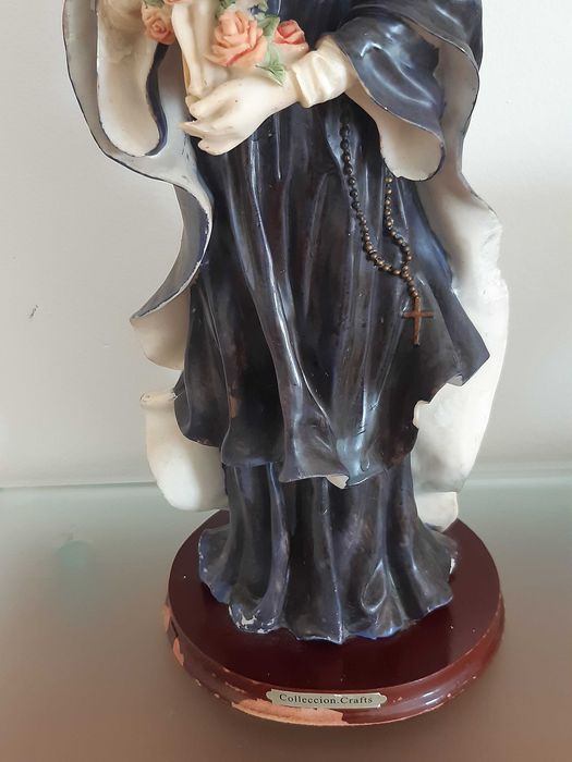 Escultura de Nossa Senhora, grande dimensão 38 cm