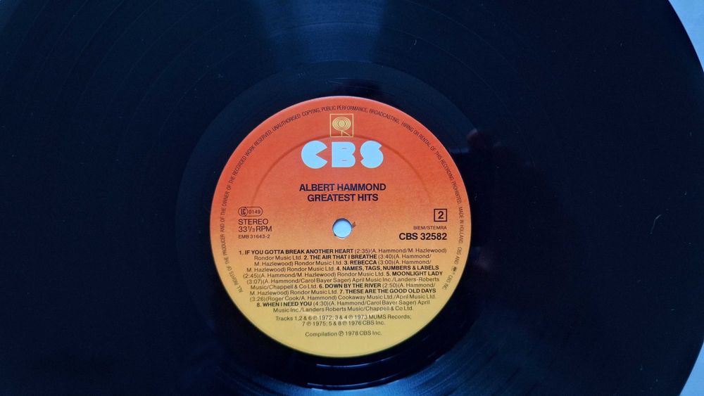 Albert Hammond - Greatest Hits