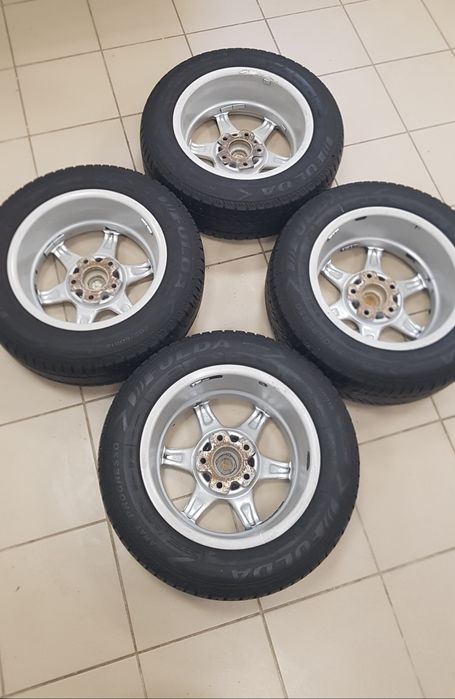 Диски 5×120. +шини BMW Віваро Трафік Примастар шини FULDA 205/60 R15.
