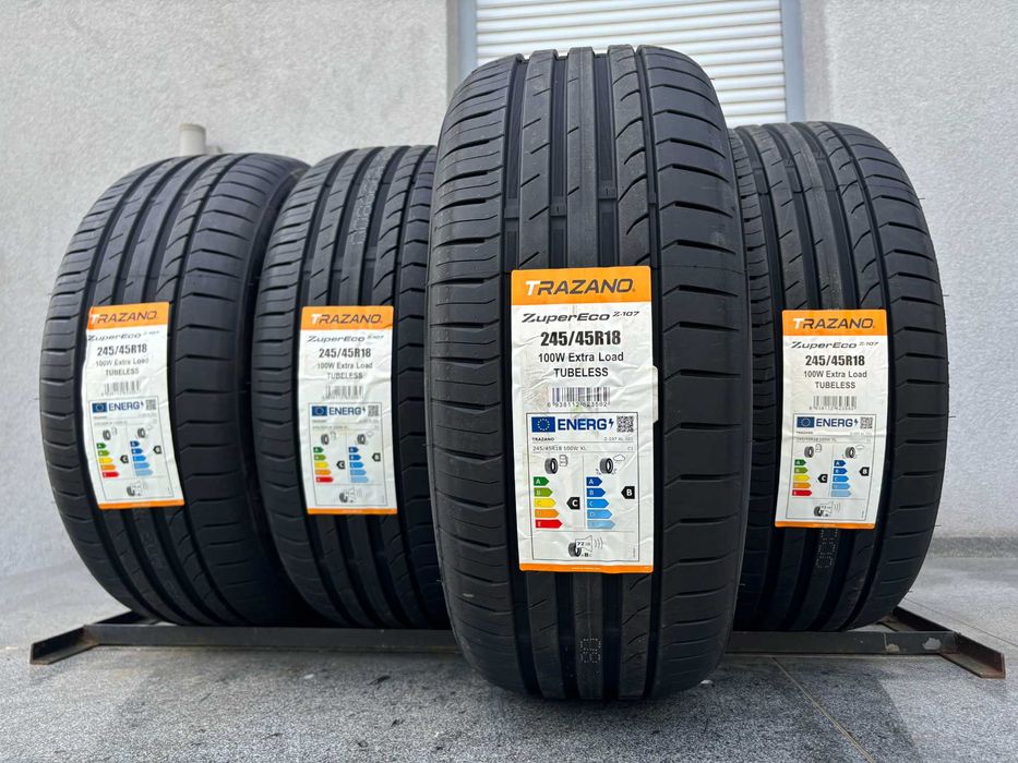 x4 letnie 245/45R18 Trazano ZuperEco 2024r 100W XL C,B,72db gwarancja