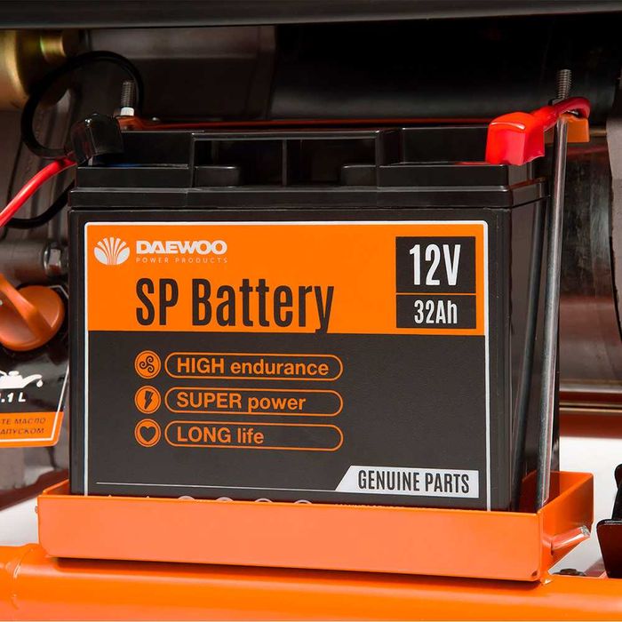 Генератор бензиновий Daewoo GDA8500E-3 7 кВт 3 фази (новий)