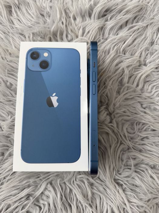 Iphone Apple 13 Blue 128 GB Stan Bardzo Dobry Kabelek + Etui Guess