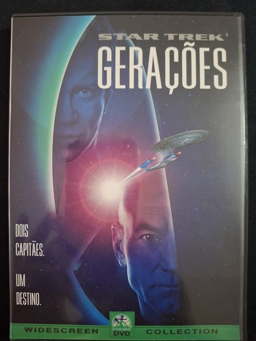 DVD Star Trek Insurreição, Gerações e O primeiro contacto.