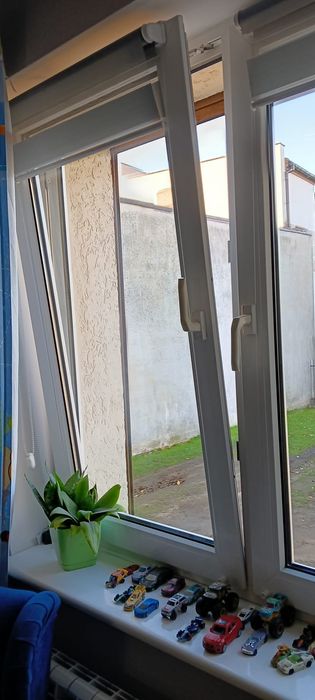 Okno PCV 189x137cm z demontażu dwuszybowe