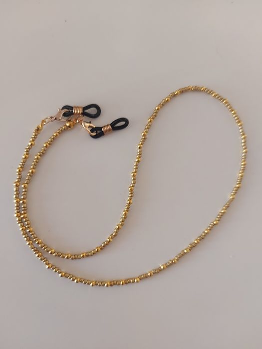 w.ł.a.s.n.o.r.ę.c.z.n.i.e wykonany sznurek do okularów sznureczek łańc