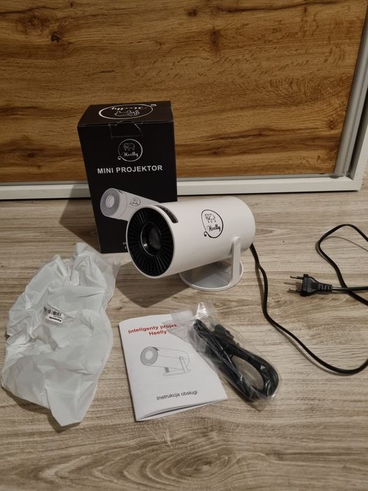 Projektor Rzutnik Android Tv 4K Wifi Full HD Przenośny Smart Heelly