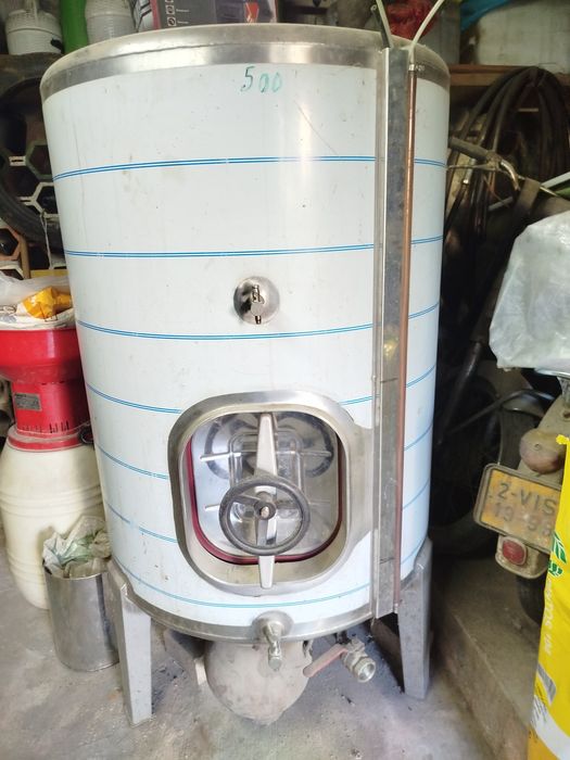 Cuba inox   500l. para venda
