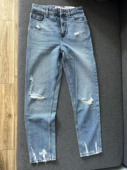 Джинси Zara сині