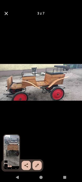 Bryczka konna 4 osobową