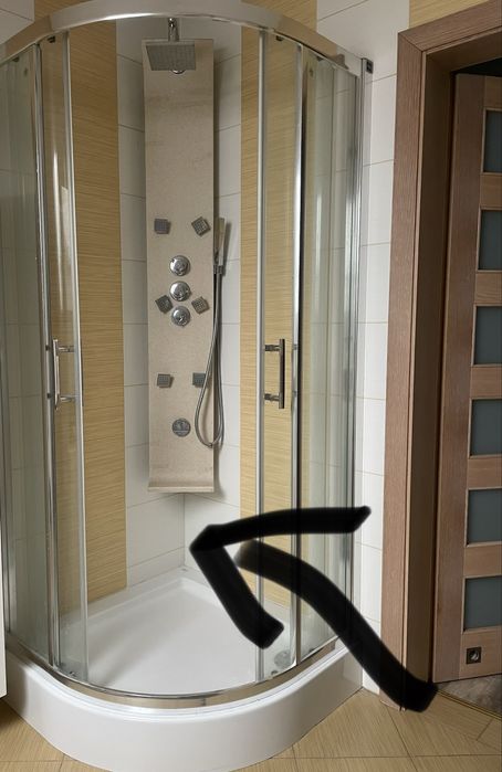 Panel prysznicowy granit beżowy Deante Jaguar Line