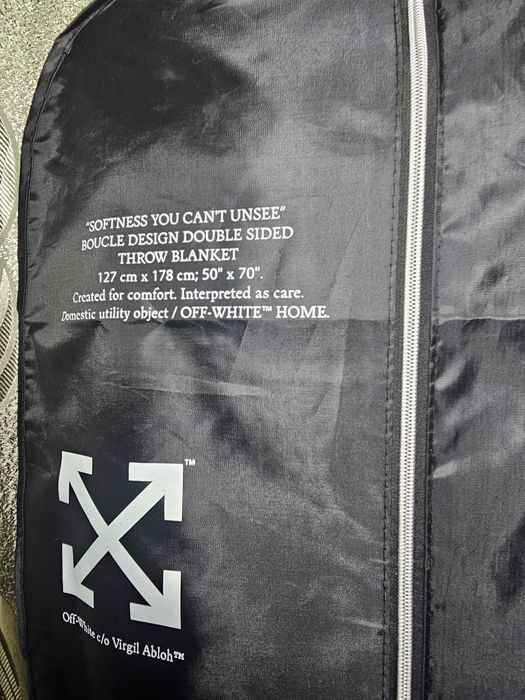 Плед Off-White HOME