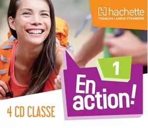 En Action 1, 4 CD. Hachette Livre