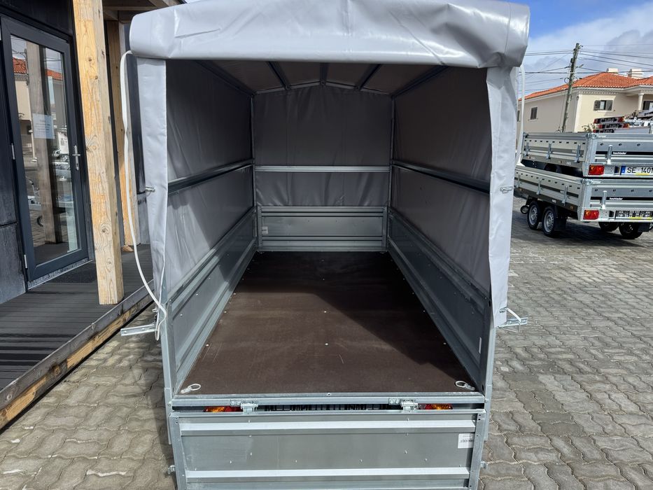 Atrelado MARTZ PREMIUM 2,65 XL + lona de cobertura NOVO