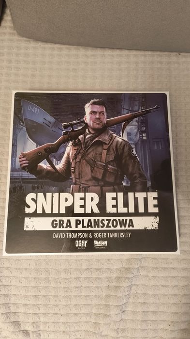 Sniper elite + dodatek gra planszowa