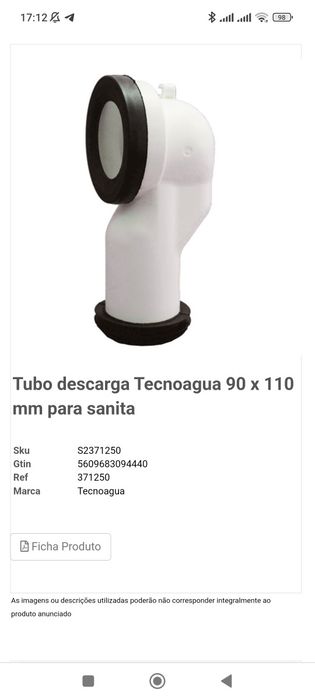 Curva de sanita Tecnoagua