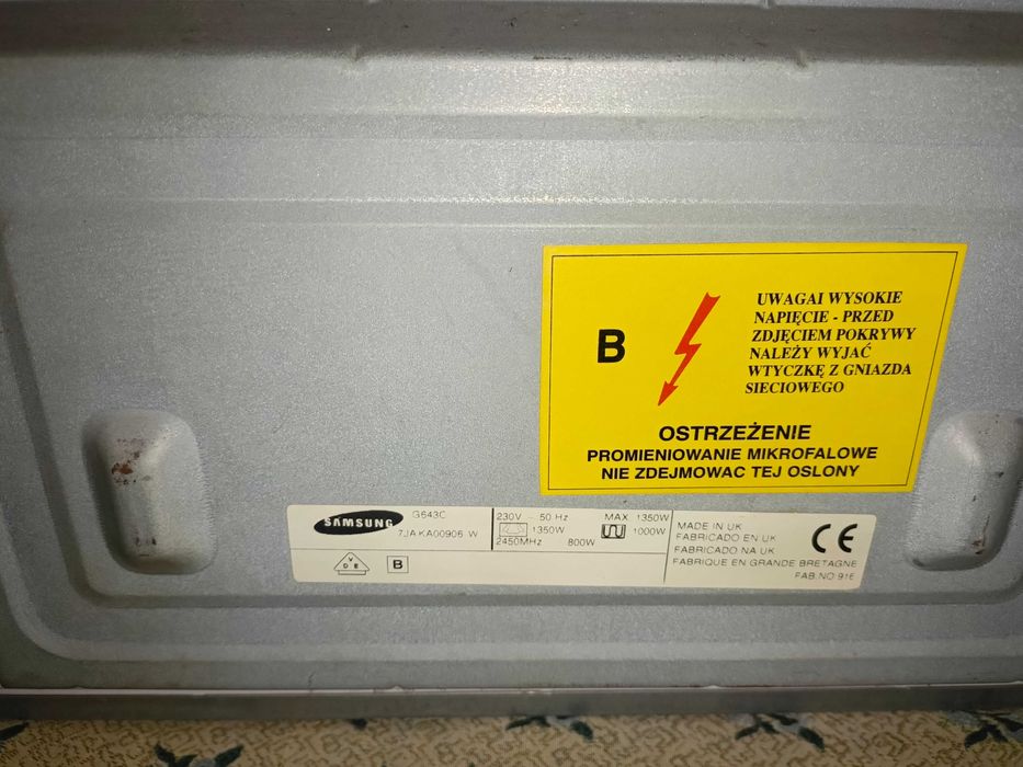 Mikrofalówka kuchenna Samsung