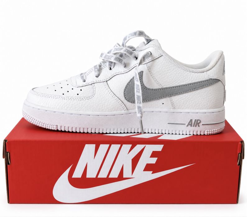 Air Force 1 Low -Branco/cinzento