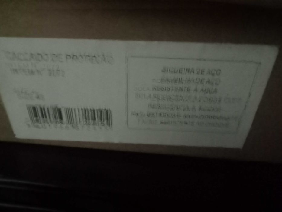 botas de segurança