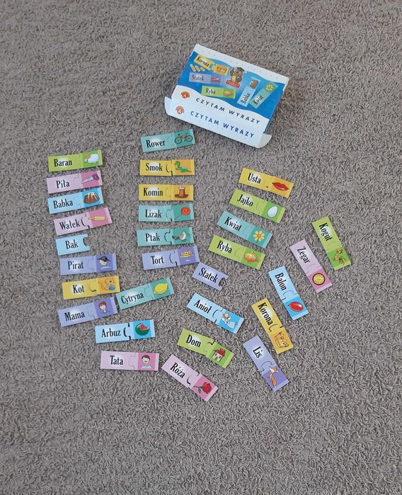 Gra edukacyjna "Czytam wyrazy" wyd. Alexander