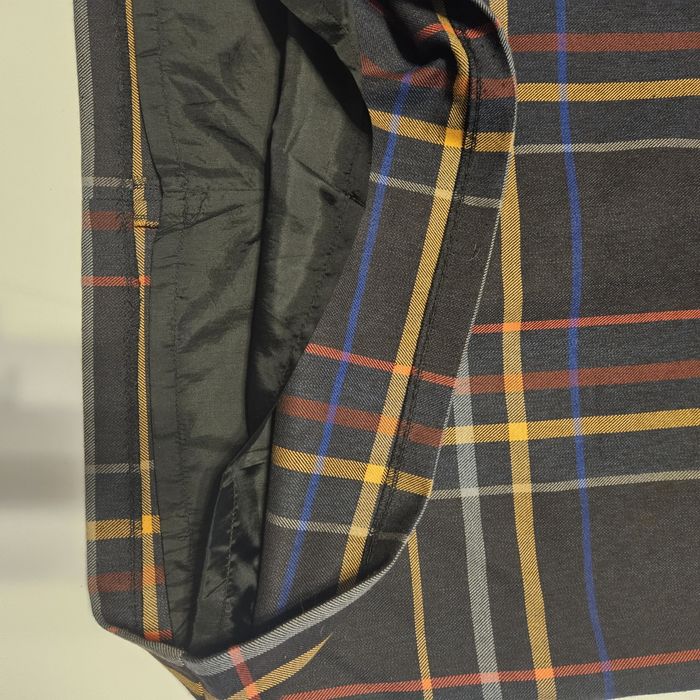 Wiskozowa elegancka sukienka quiosque L w kratę  ołówkowa damska elega