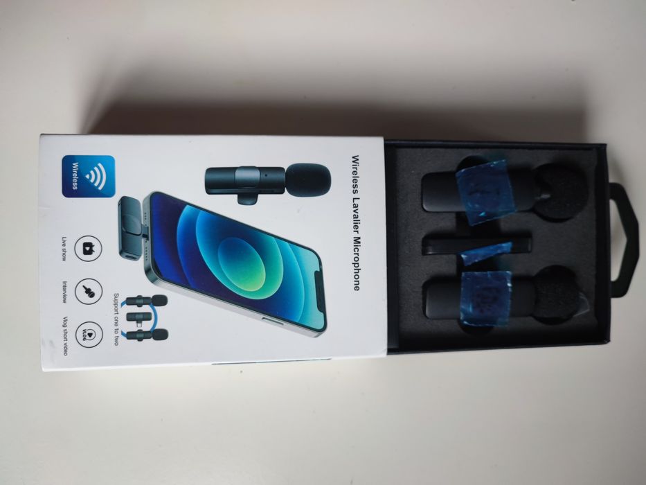 Microfone Sem Fio para iPhone