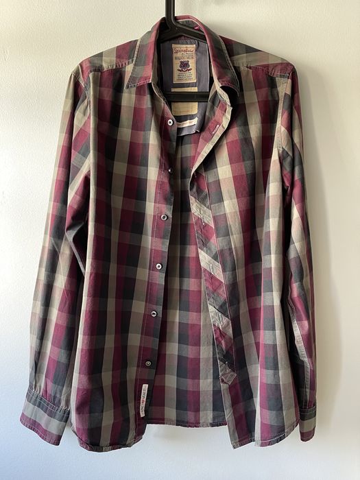 Camisa xadrez Springfield