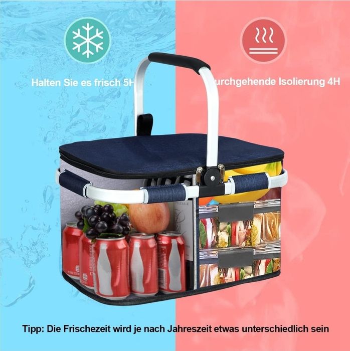 Torba termiczna izolowana 34L