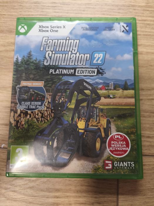 Xbox series x + gry Forza horizon 5,farming Simulator 22, farming Simulator 19