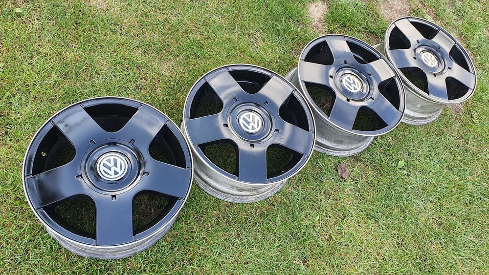 15" Alufelgi 5x100 vw polo golf fox BORA new beetle passat gti 16v vr6 seat leon cordoba ibiza skoda fabia rapid roomster octavia praktik audi a3 8L