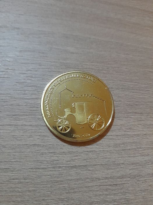 Medal z serii Złota Polska Zamek Łańcut