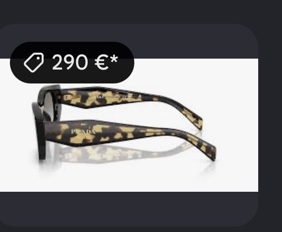 Oculos femeninos da prada Milano 250€