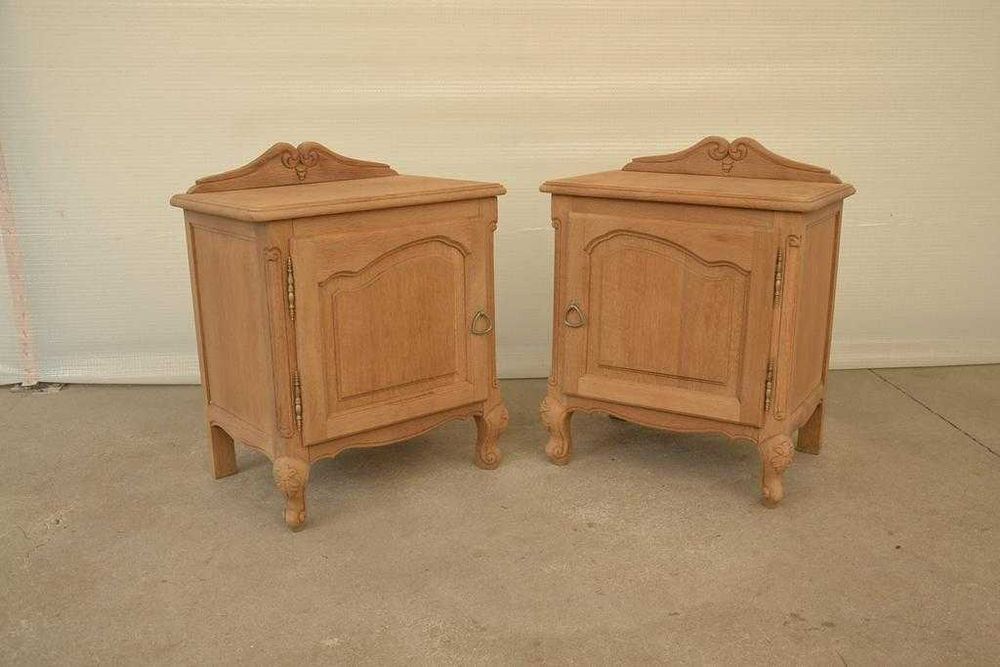 oczyszczone szafki nocne ludwikowskie komplet szafek