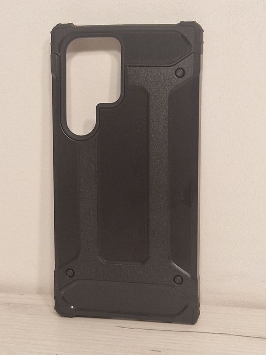 Armor Carbon Case do Samsung Galaxy S24 Ultra Czarny