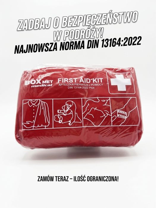 APTECZKA SAMOCHODOWA BOXMET – Najnowsza norma  DIN 13164-2022
