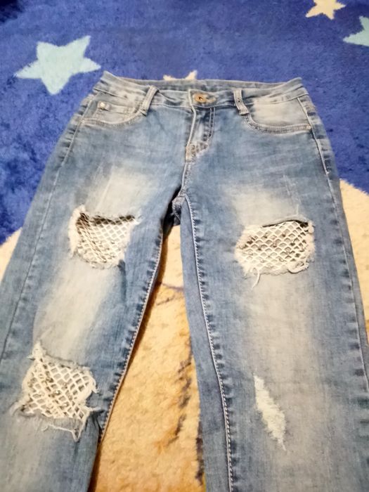 джинсові штани прямі