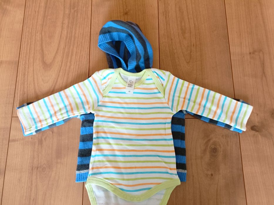 Bodie + Casaco + Camisola de malha - 3 meses (62cm)
