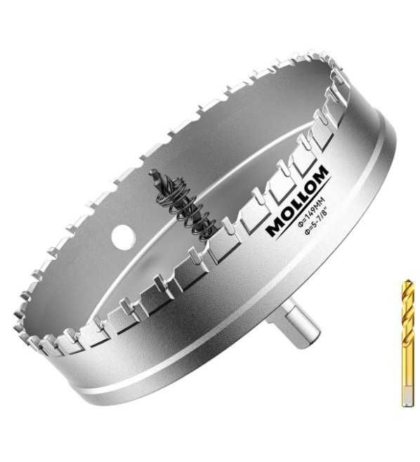 Otwornica widiowa do metalu średnica 149mm MOLLOM