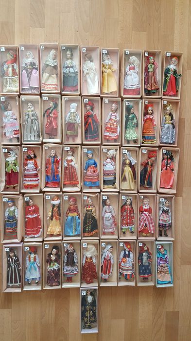 Куклы в народных костюмах Деагостини Deagostini