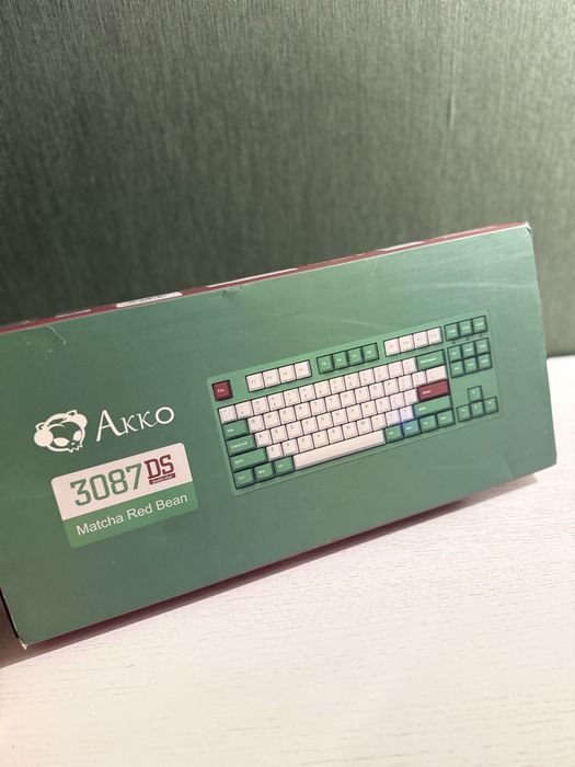 Клавіатура Akko 3087DS Matcha Red Bean