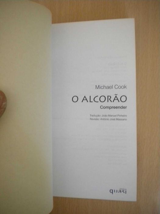O Alcorão, compreender de Michael Cook