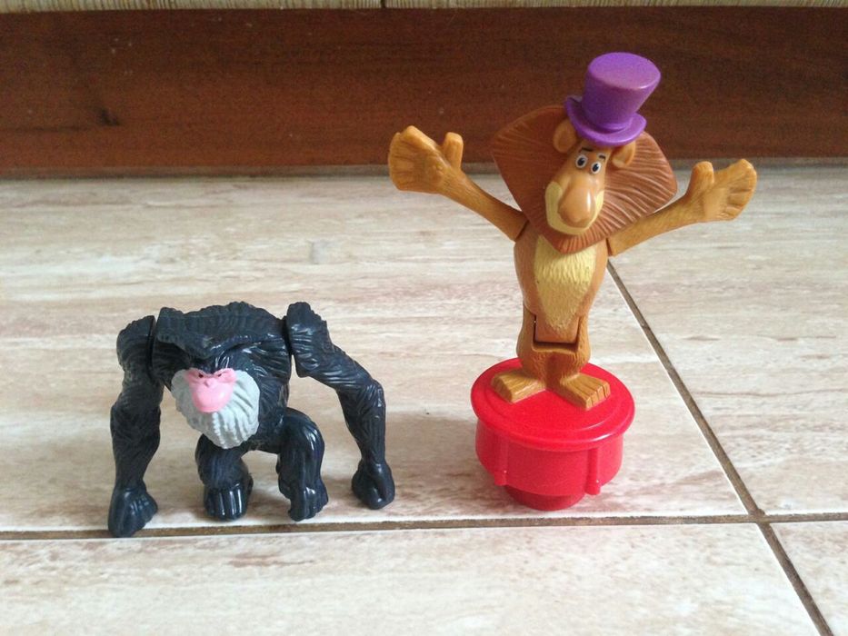 Лев Алекс. Горилла. Макдональдс. Механические