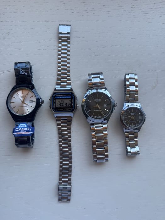 Casio relógios coleção novos
